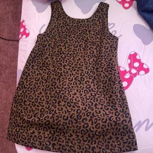 Worn once. Toddler animal print dress